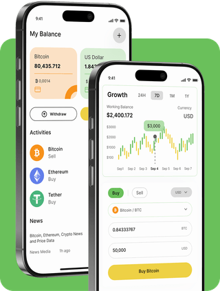 Solventa trading platform with live market data